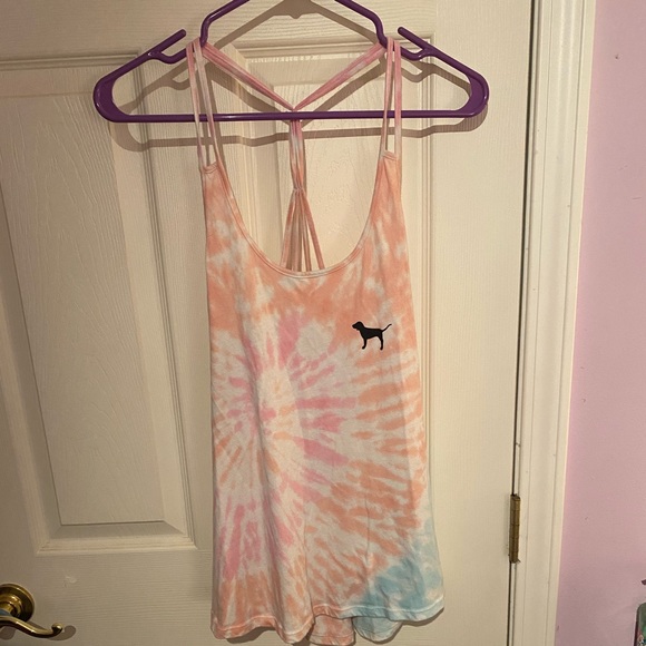 PINK Victoria's Secret Tops - PINK Tye Dye Tank